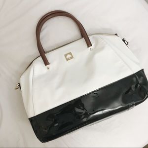 Kate Spade Patent Leather Weekender Catalina Bag